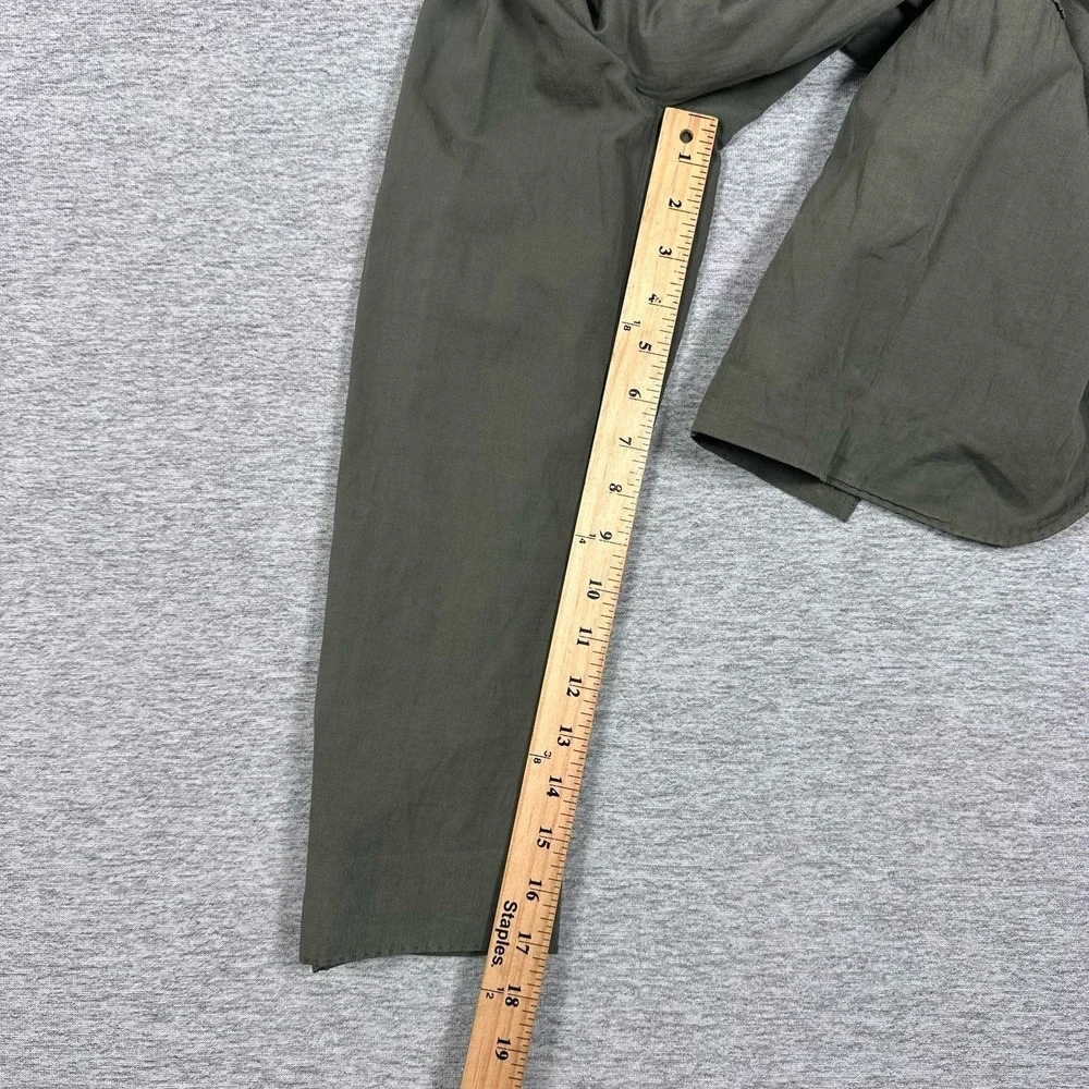 Lardini Blazer Mens 42 Green Gray Unstructured Lightweight Cotton Linen Travel